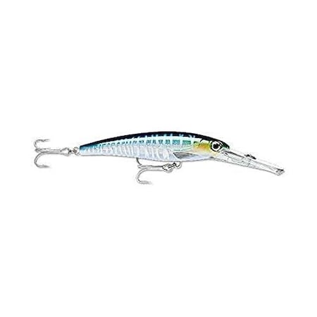 Rapala XRap Magnum Jerkbait, Deep Diving, Saltwater 614, 212 Oz, 40 Hooks, Wahoo Uv XRMAG30WHU
